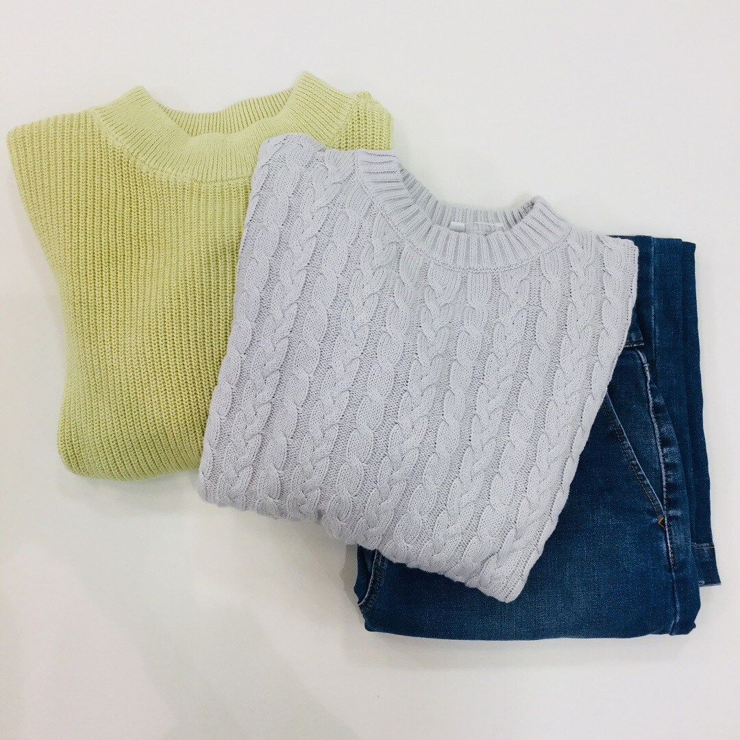 【いわきラトブ】春のニットとデニム