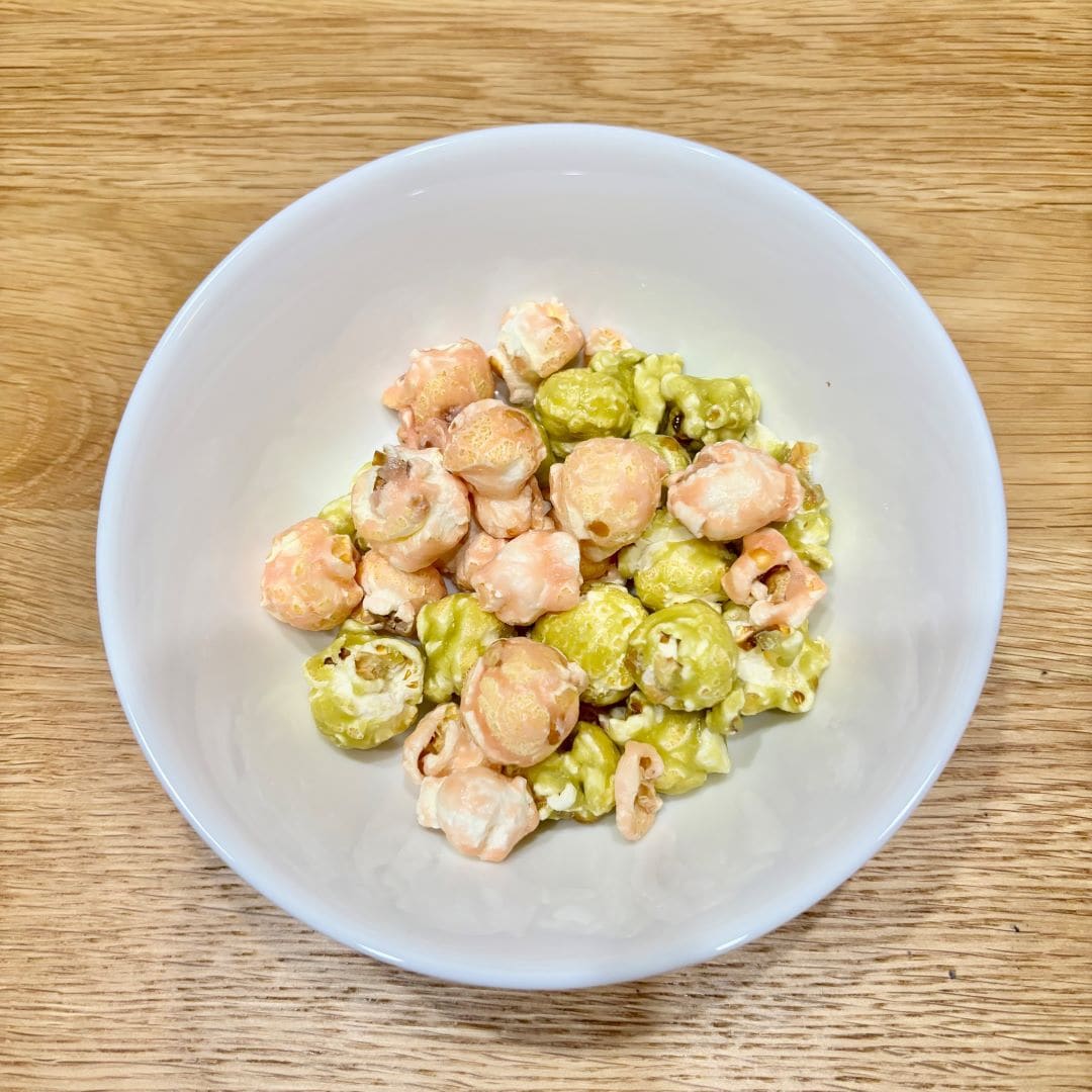 【アピタタウン金沢ベイ】試食のご案内｜桜と抹茶のキャンディングポップコーン