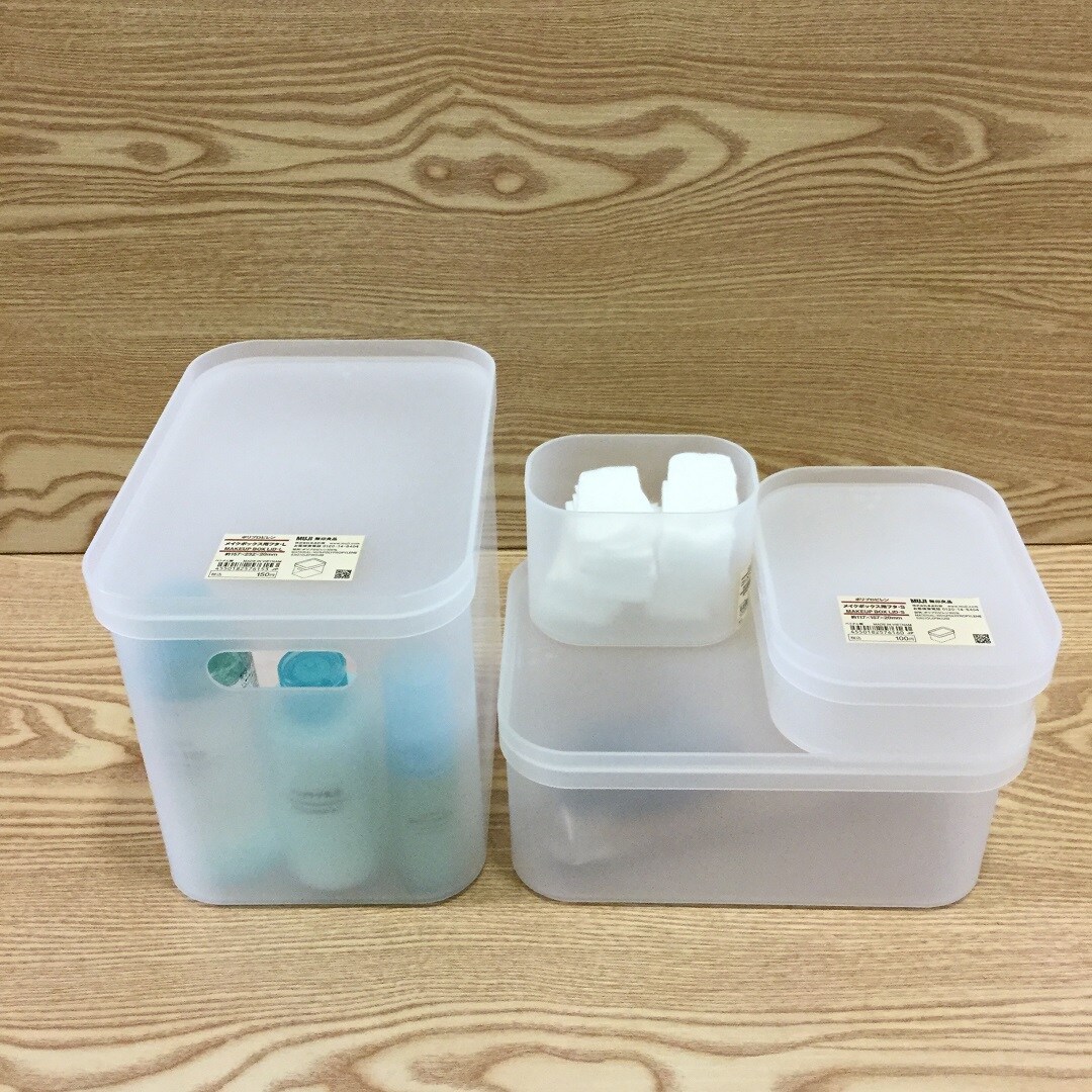 【ラブラ万代】ポリプロピレンメイクボックス