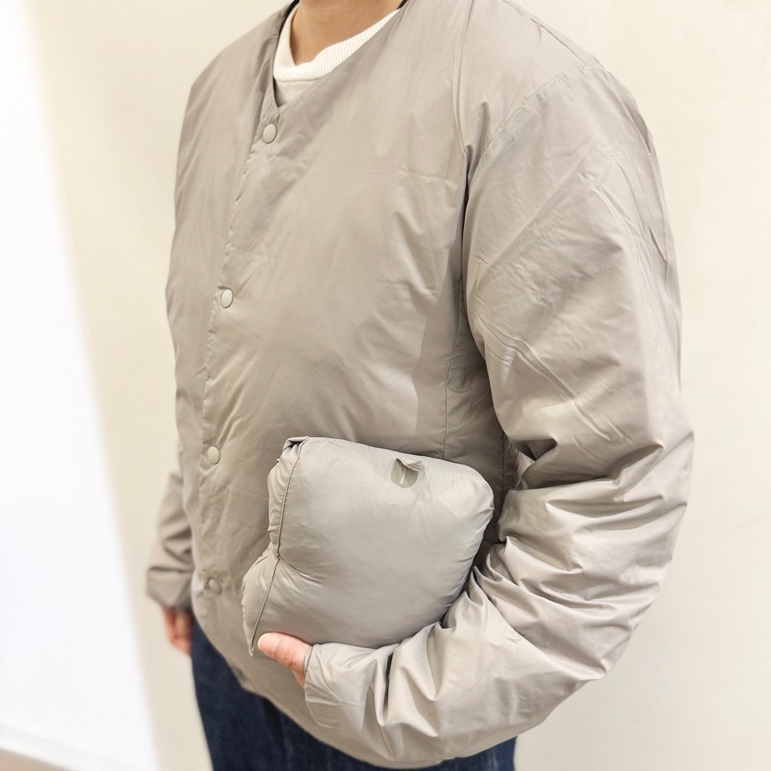 【ラブラ万代】冬の備えに軽量ダウン