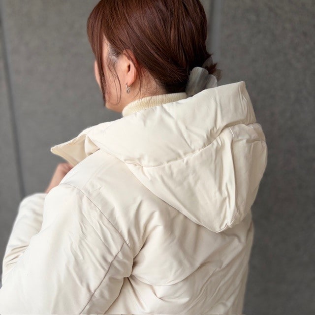 【ラブラ万代】ふっくらあたたか、撥水ダウンジャケット