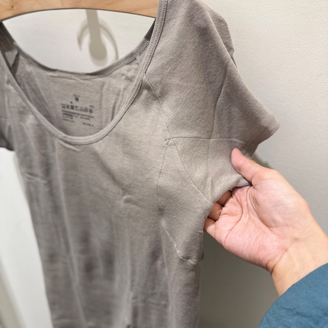 【ラブラ万代】涼やかで快適、さらっと綿インナー