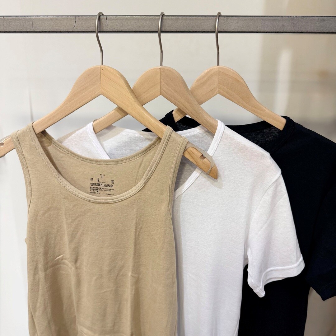 【ラブラ万代】涼やかで快適、さらっと綿インナー