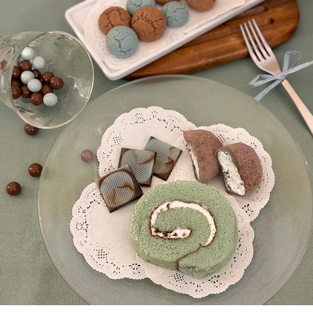 【ラブラ万代】ひんやり爽やかチョコミントのお菓子