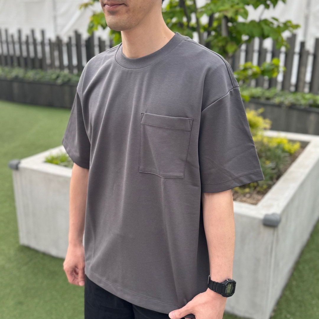 【ラブラ万代】ゆったりひんやり快適、夏おすすめの涼感ワイドTシャツ
