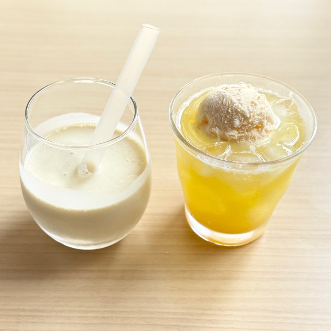 【ラブラ万代】混ぜるだけで簡単フルーツシェイク