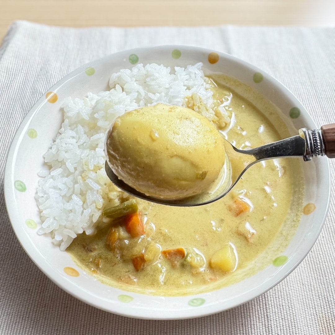 【ラブラ万代】ごろっと卵のスリランカカレー