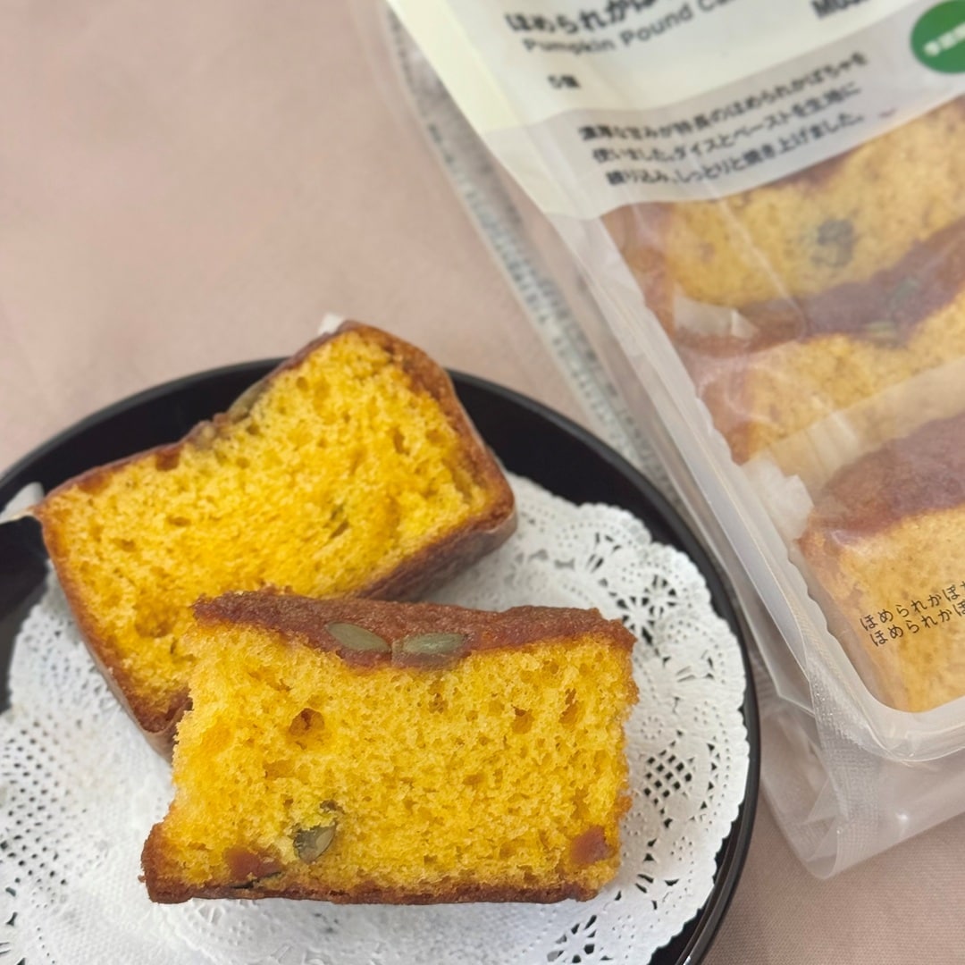 【ラブラ万代】秋の新商品、ほめられかぼちゃのお菓子_Nv4sA4