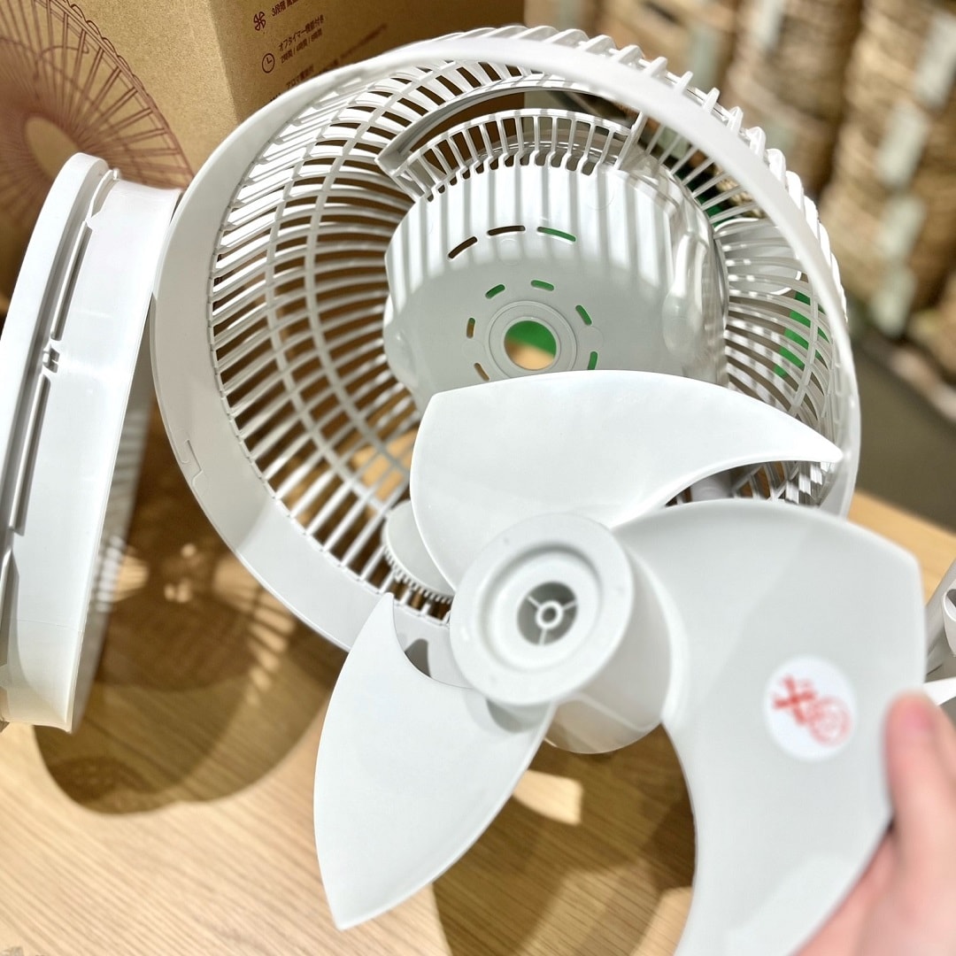 【イオンモール盛岡南】6月20日（金）オープン │ スタッフおすすめ商品 360度首振り機能付きサーキュレーター