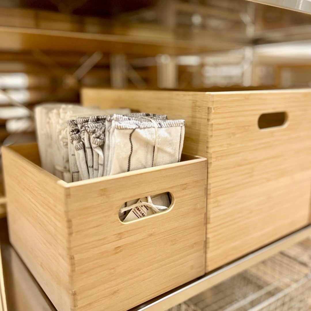 【イオンモール盛岡南】6月20日(金)オープン│スタッフおすすめ商品 重なる竹材整理ボックス