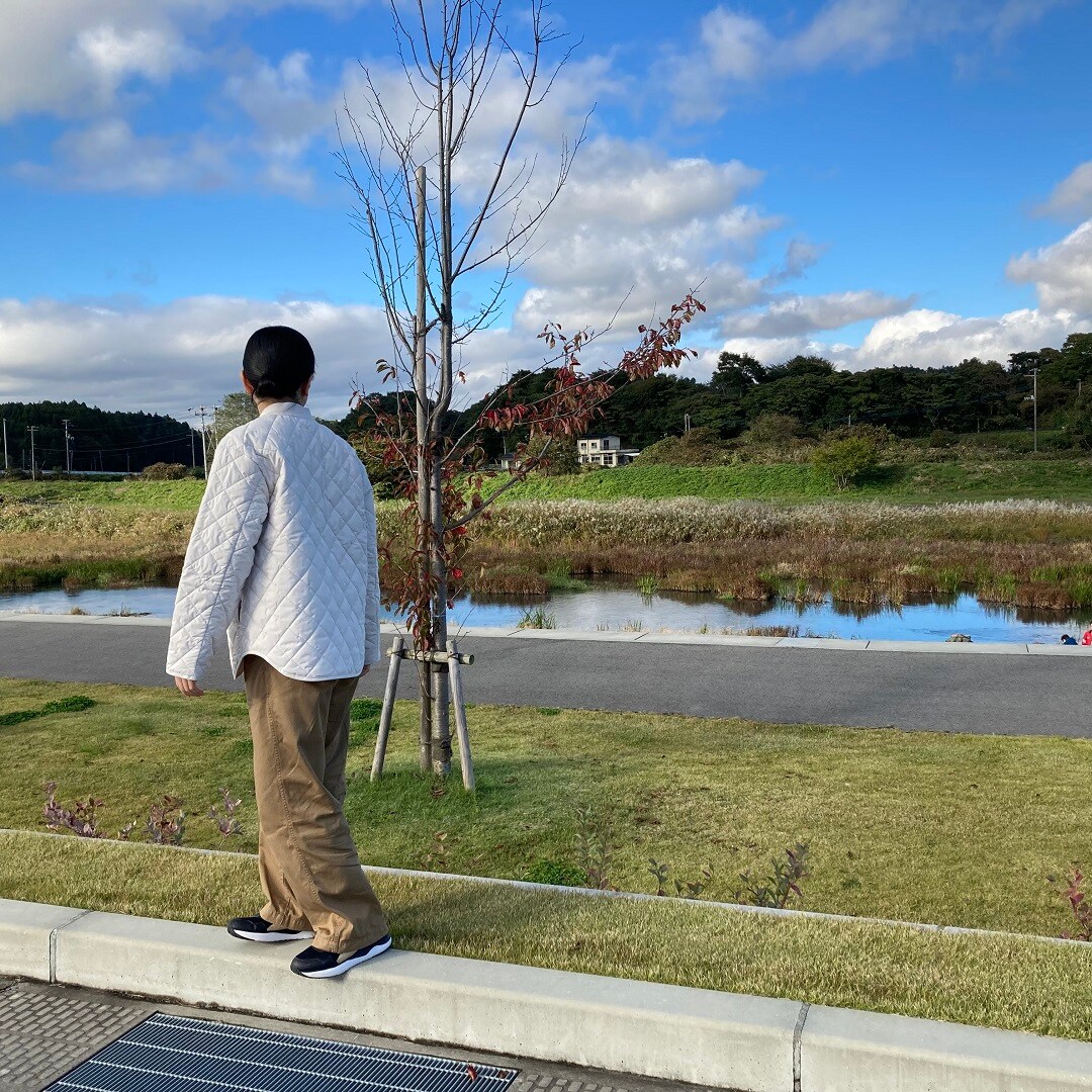 洗える中わた　キルティングジャケット
