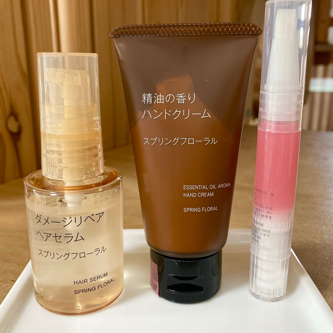 スプリングフローラルケア用品