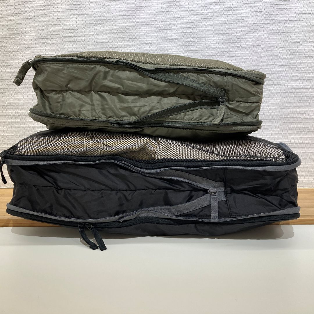 仕分けケース圧縮タイプ圧縮前