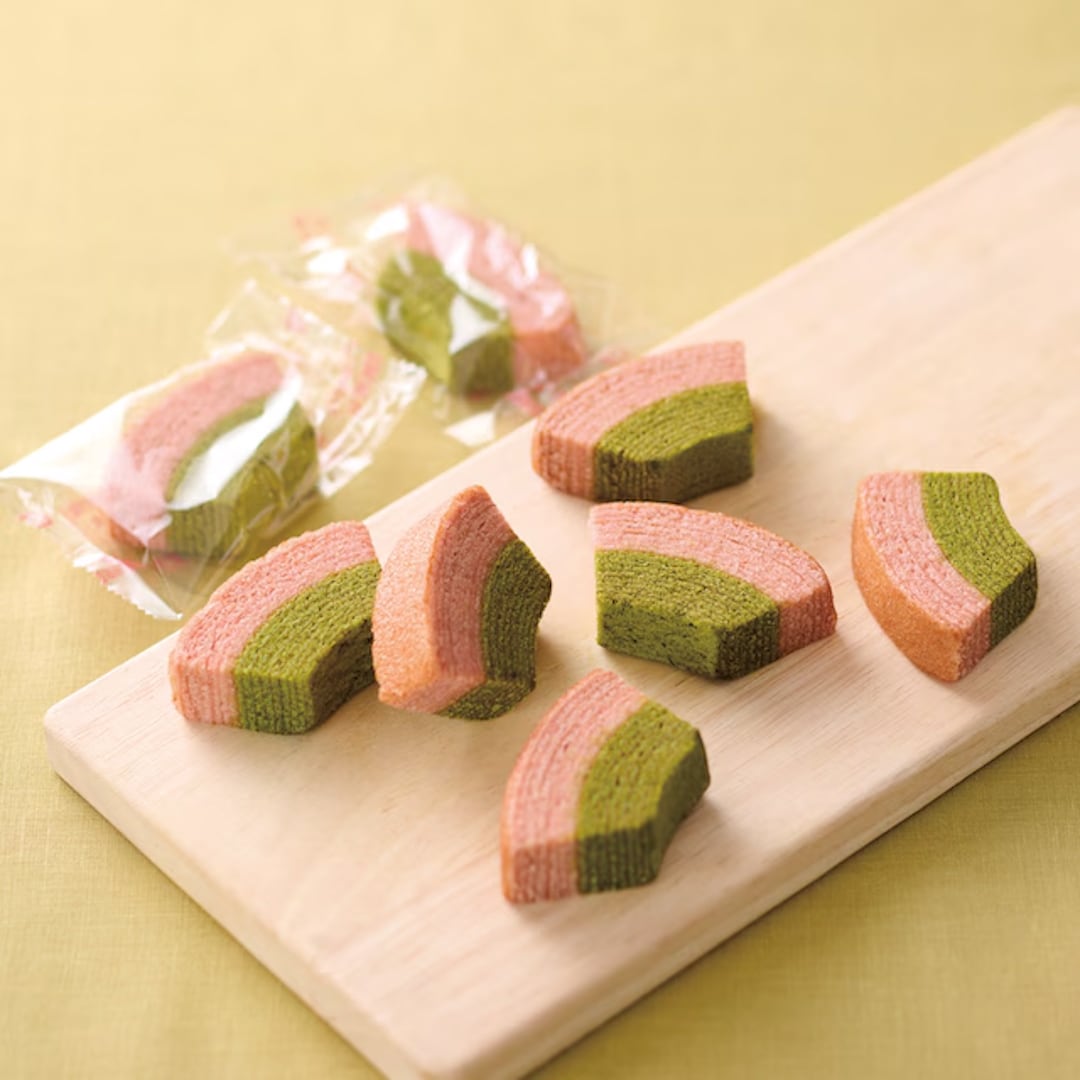 桜と抹茶のカットバウム