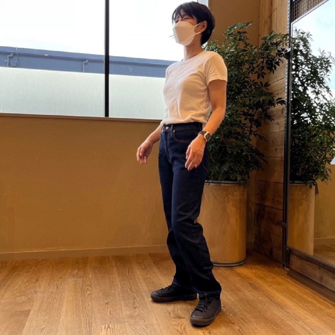 ストレッチデニムストレート