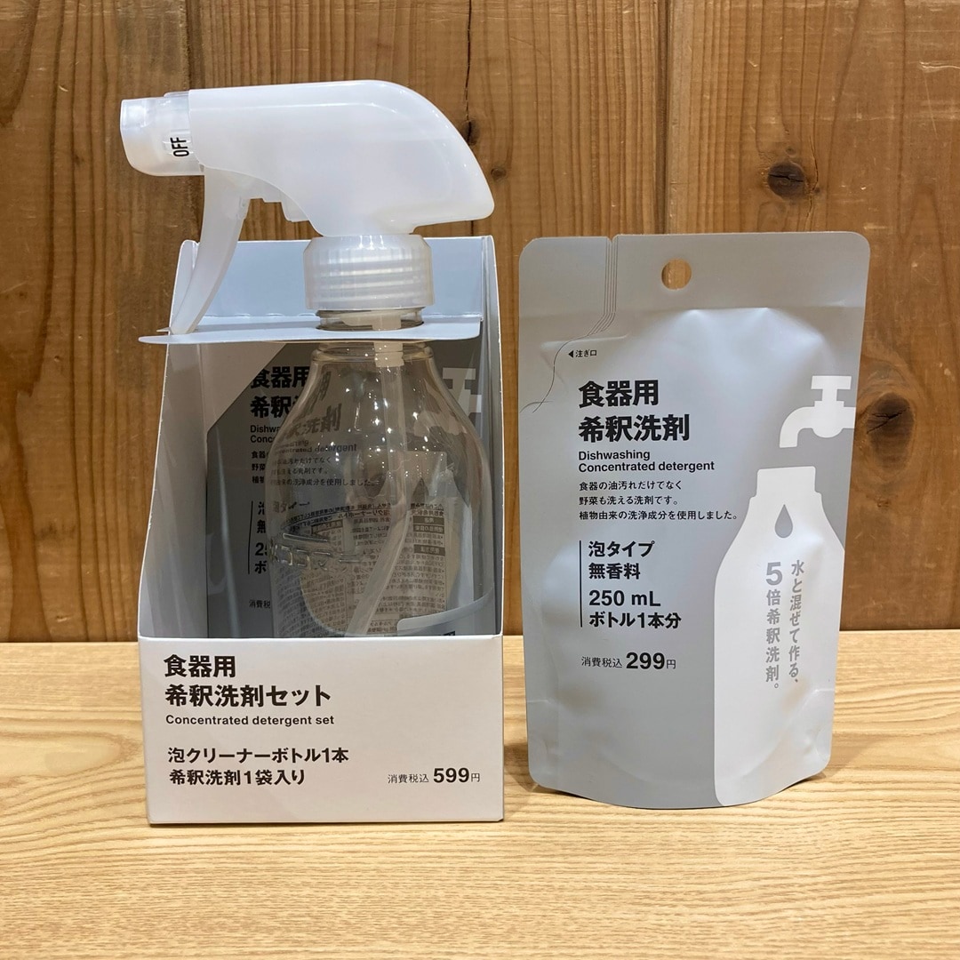 食器用希釈洗剤の写真