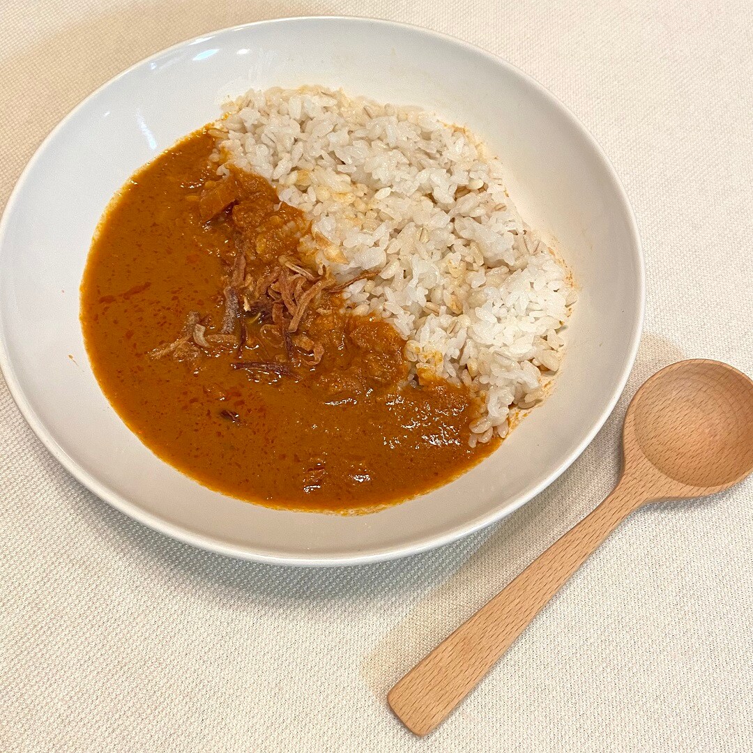 冷やして食べるカレー