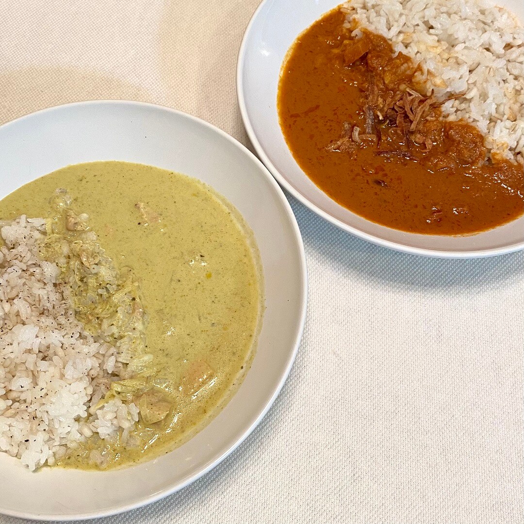 冷やして食べるカレー