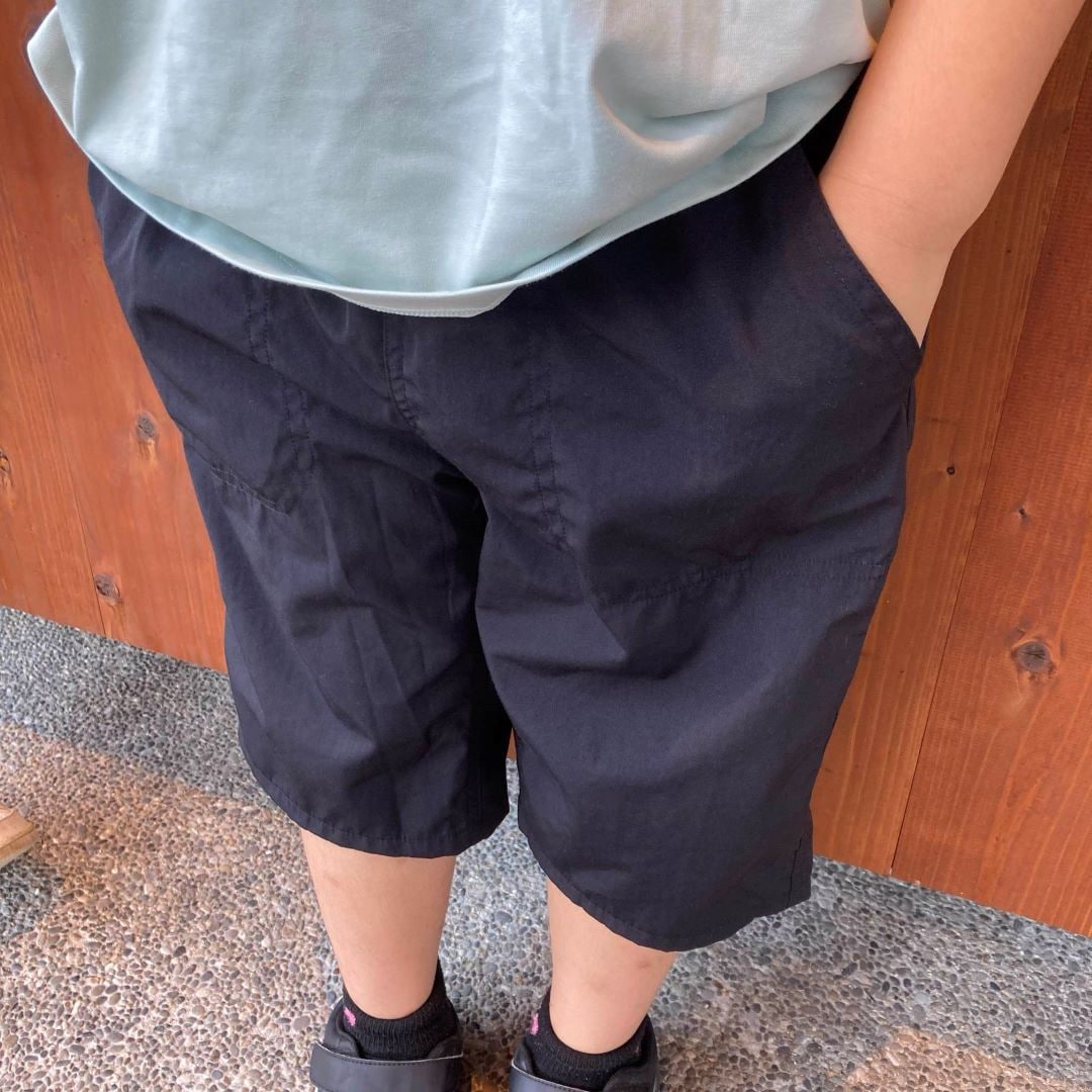 キッズ　乾きやすいUVカットハーフパンツ
