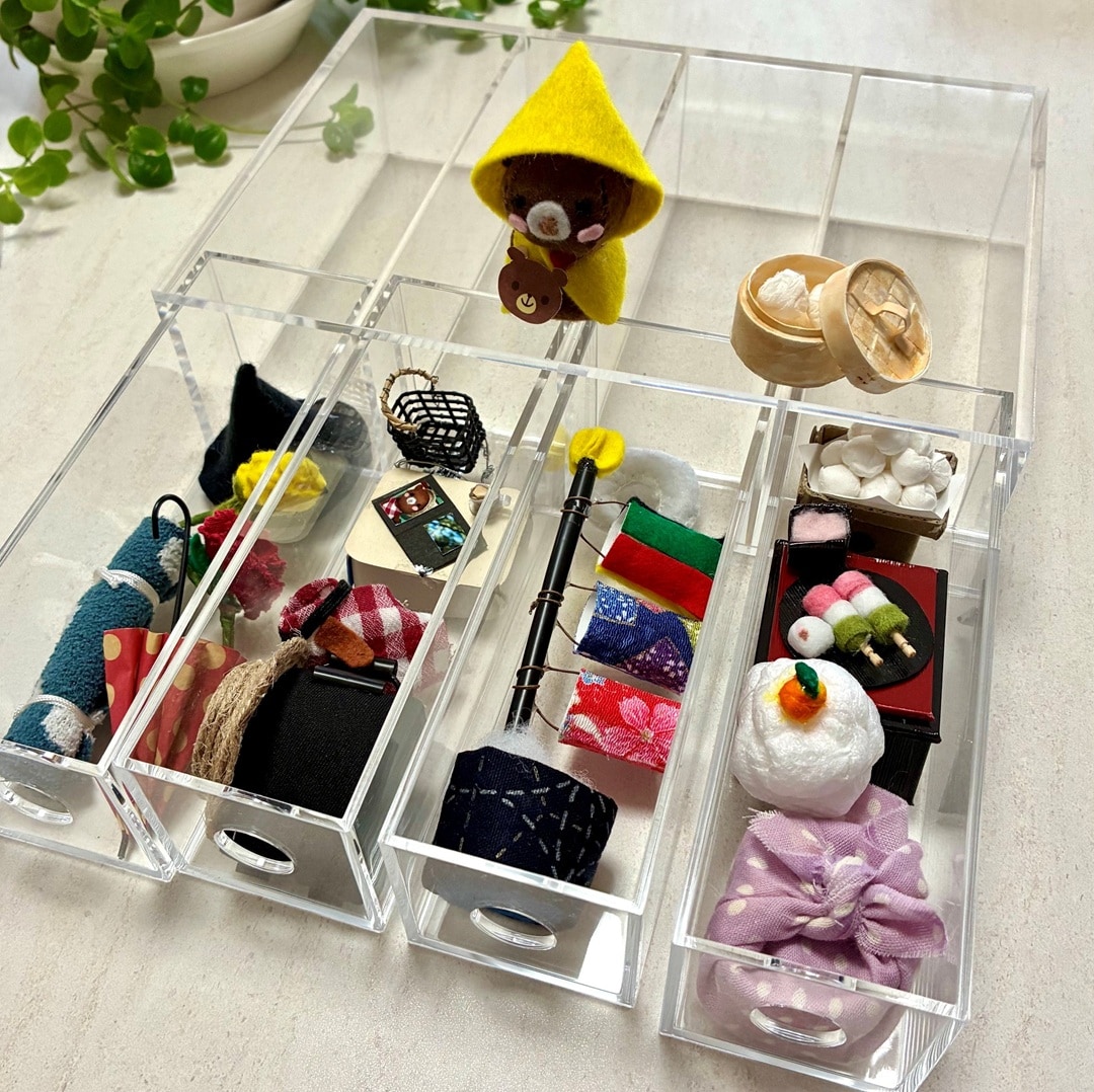 【無印良品500 マルシェ池田】 アクリルケース使ってます_k7Sbhy
