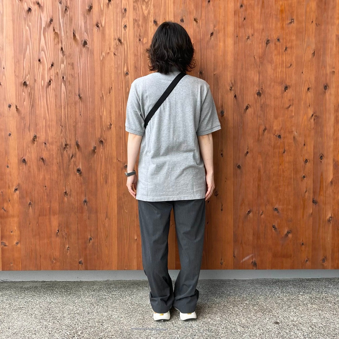 乾きやすいイージータックワイドパンツ