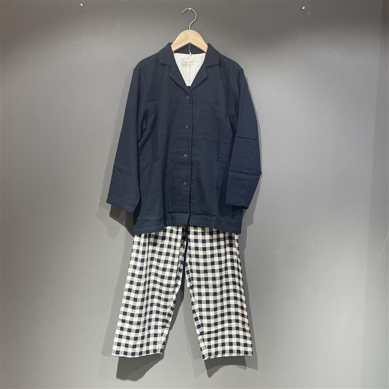【岡山表町商店街】 着心地抜群！「脇に縫い目のない　二重ガーゼパジャマ」 