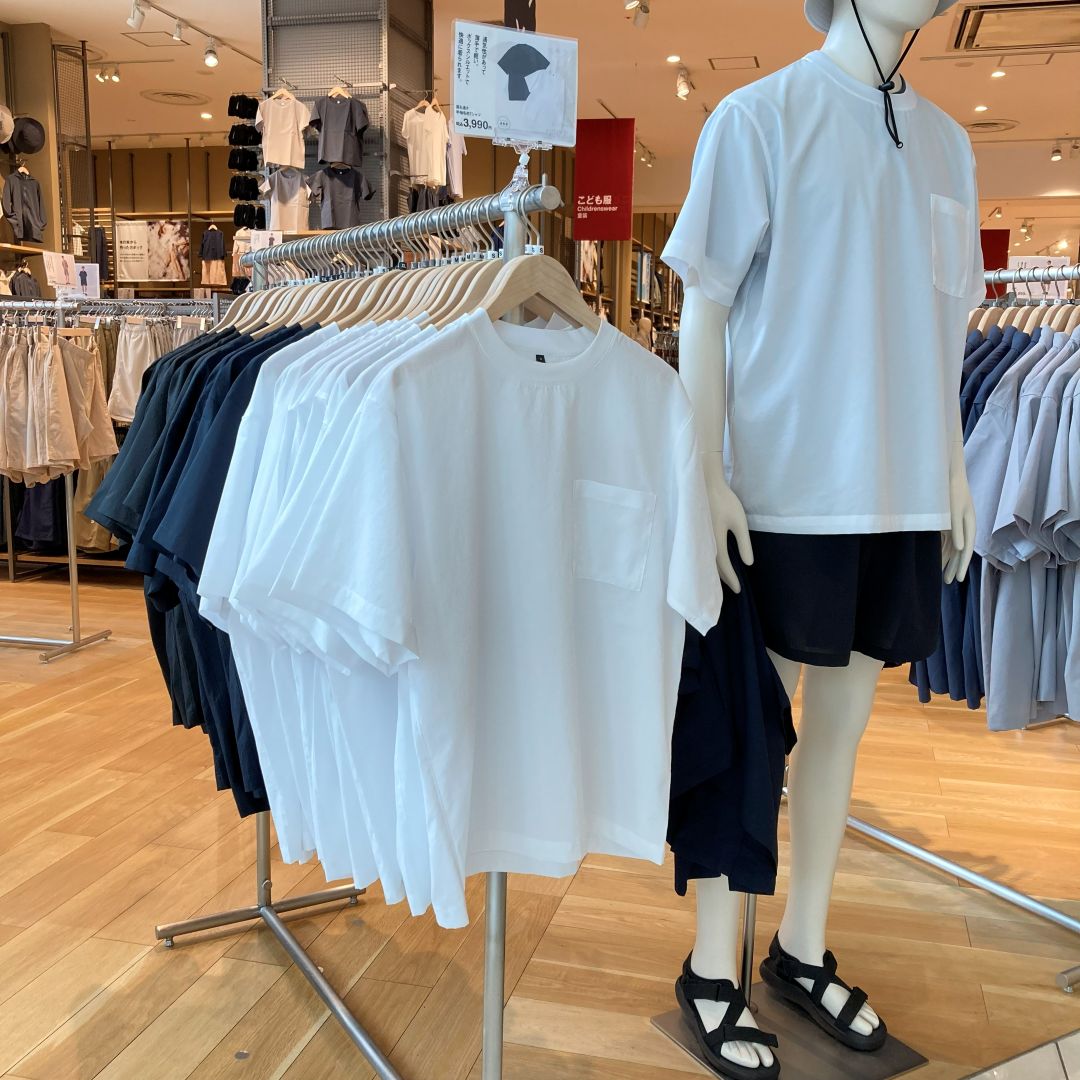 風を通すTシャツ