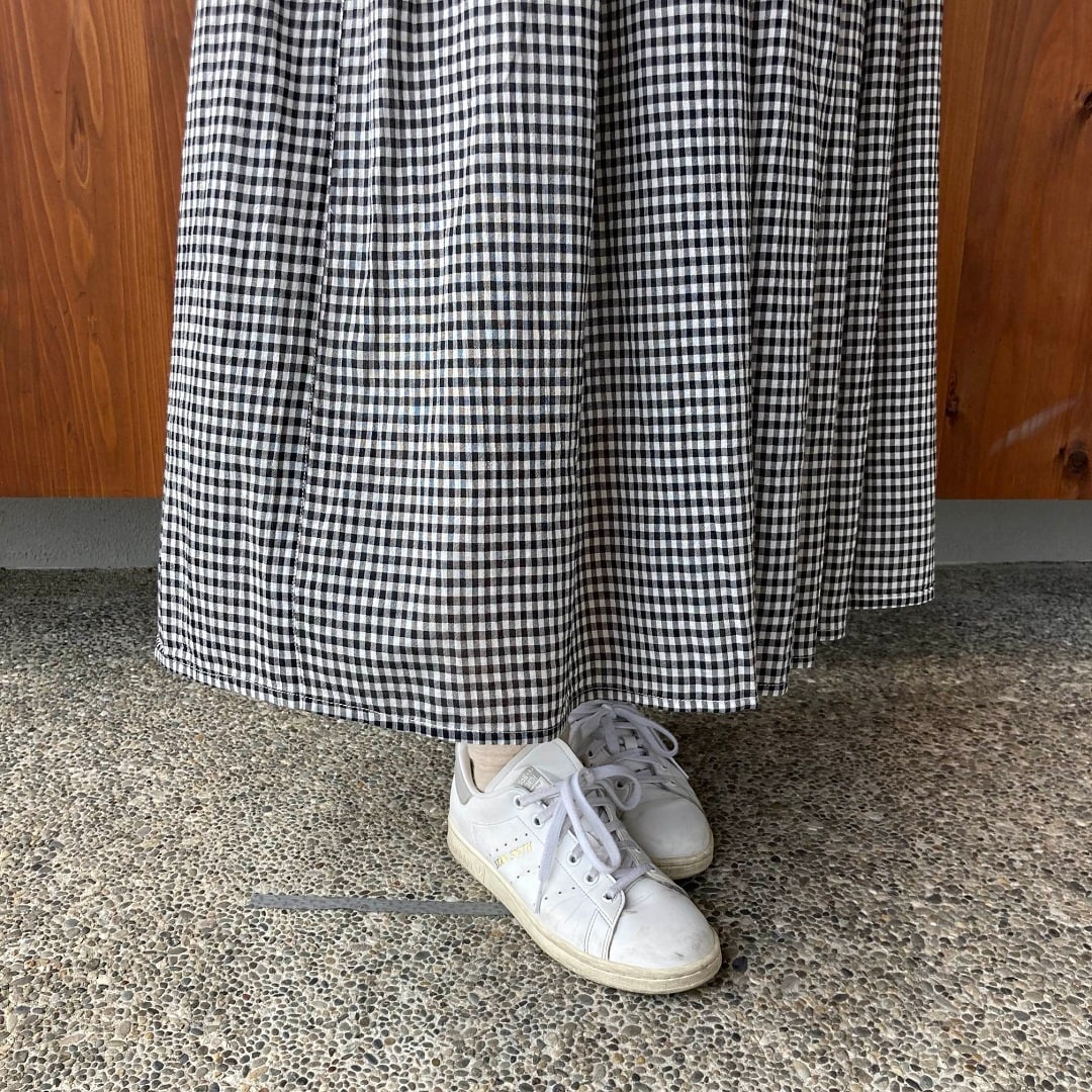 強撚ボイルギャザースカート