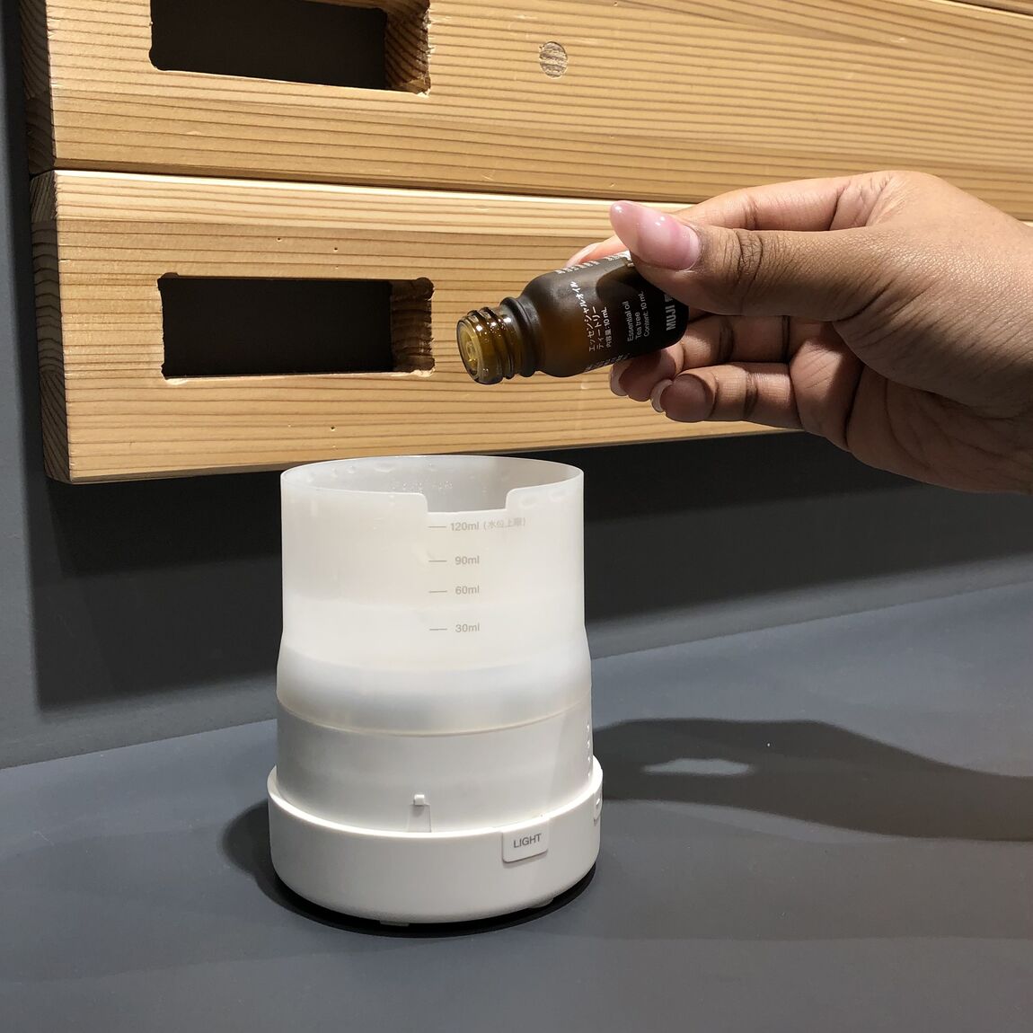 自然との対話　非売品 岡山表町商店街】 お気に入りの香りでリラックス！「コードレス超音波