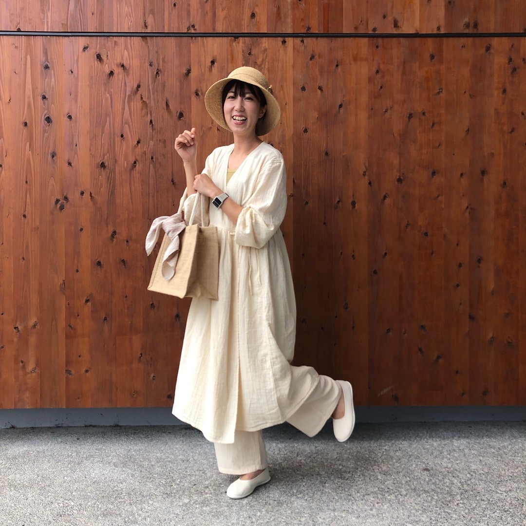 ふんわりしぼガーゼロングカーディガン