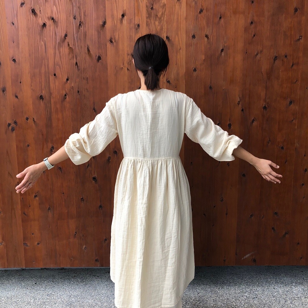 ふんわりしぼガーゼロングカーディガン