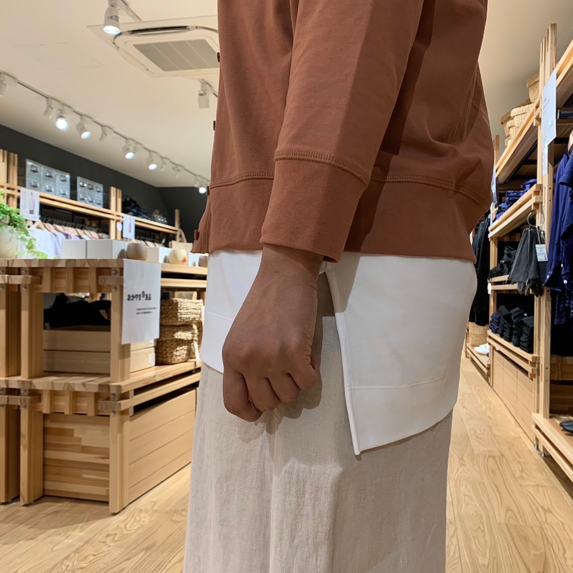 【岡山表町商店街】新商品入荷　UVカット天竺編みカーディガン