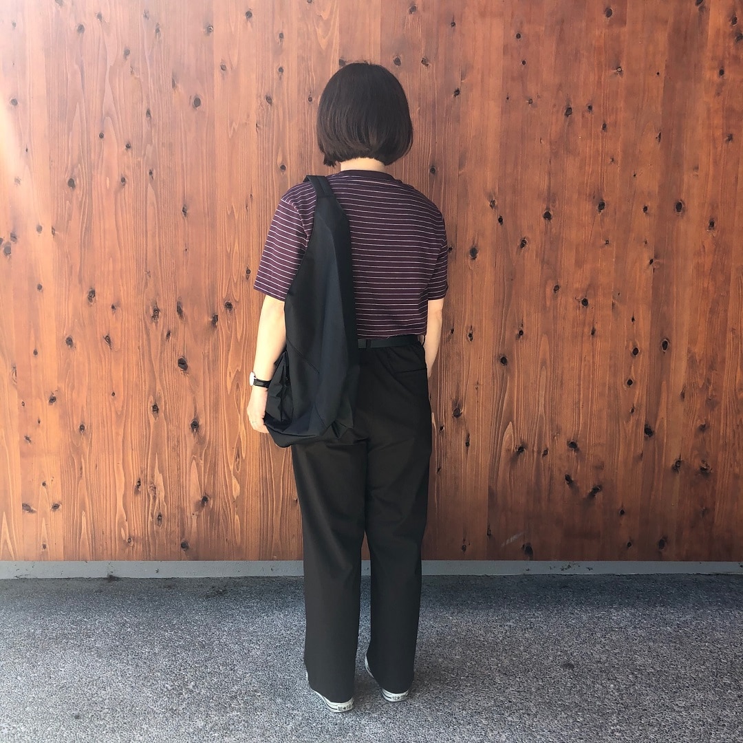 天竺編みクルーネック半袖Tシャツ