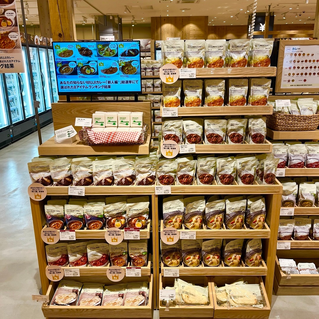 新種カレー総選挙売り場