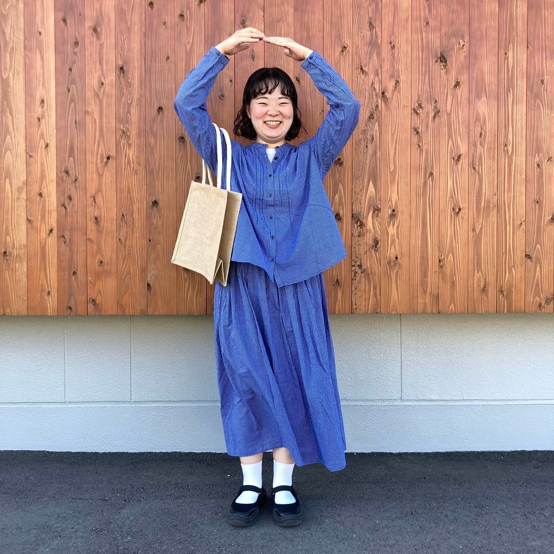 綿ボイルギャザースカート