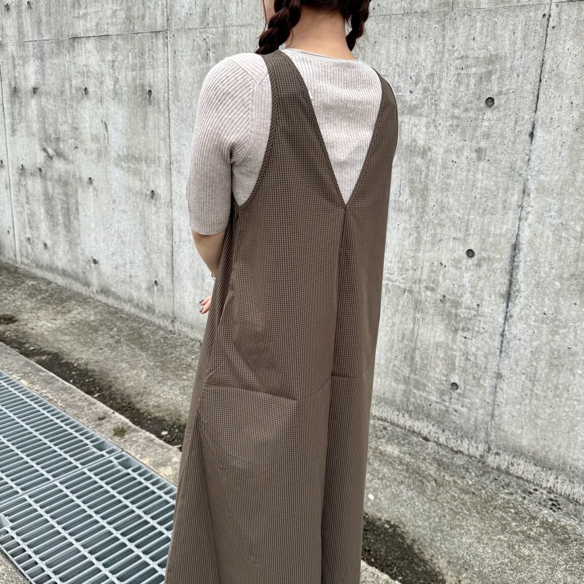 ワンピース背面