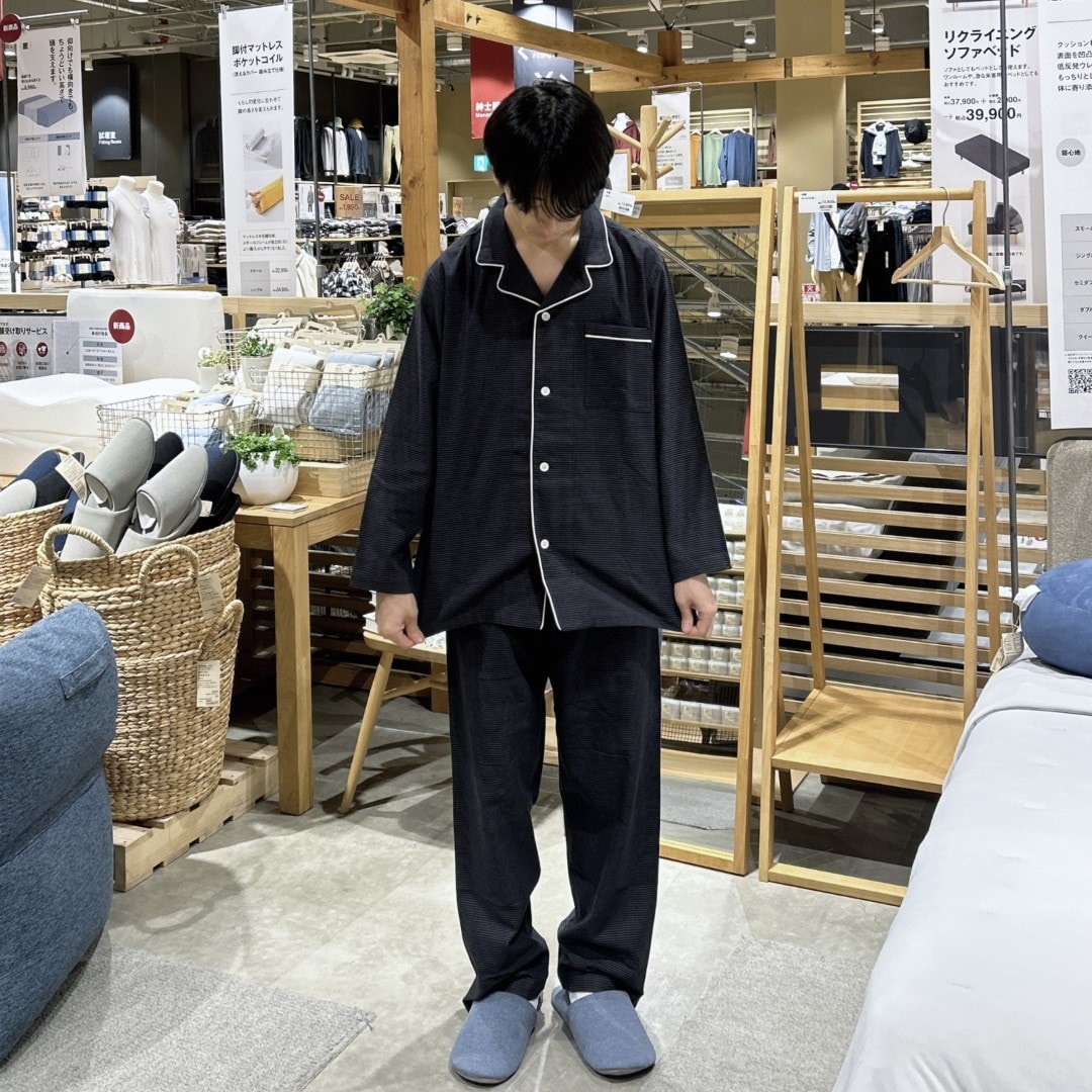 【オークビレッジかみす】新商品│フランネルパジャマ