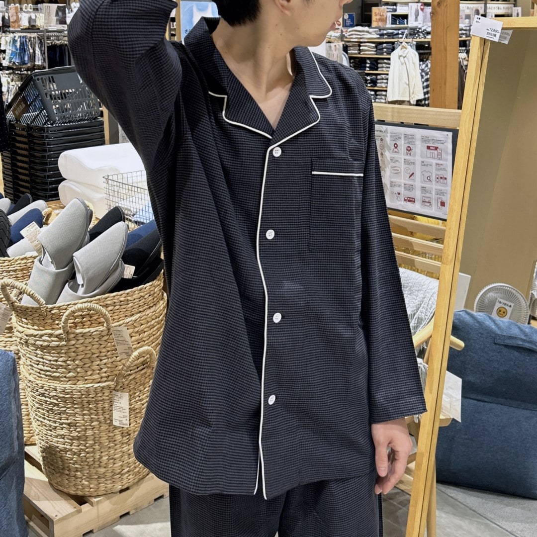 【オークビレッジかみす】新商品│フランネルパジャマ