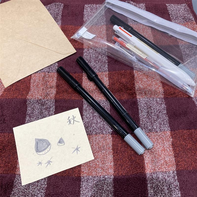 岡山表町商店街】お家に1本あると便利！「慶弔ツインペン」｜ 無印良品