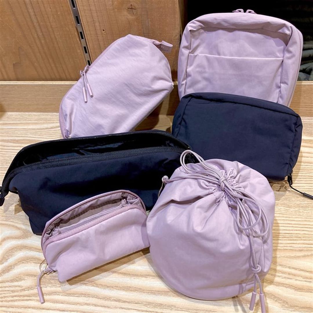 【ららぽーと湘南平塚】日常に寄り添う機能性ポーチ入荷しました_wX92xs