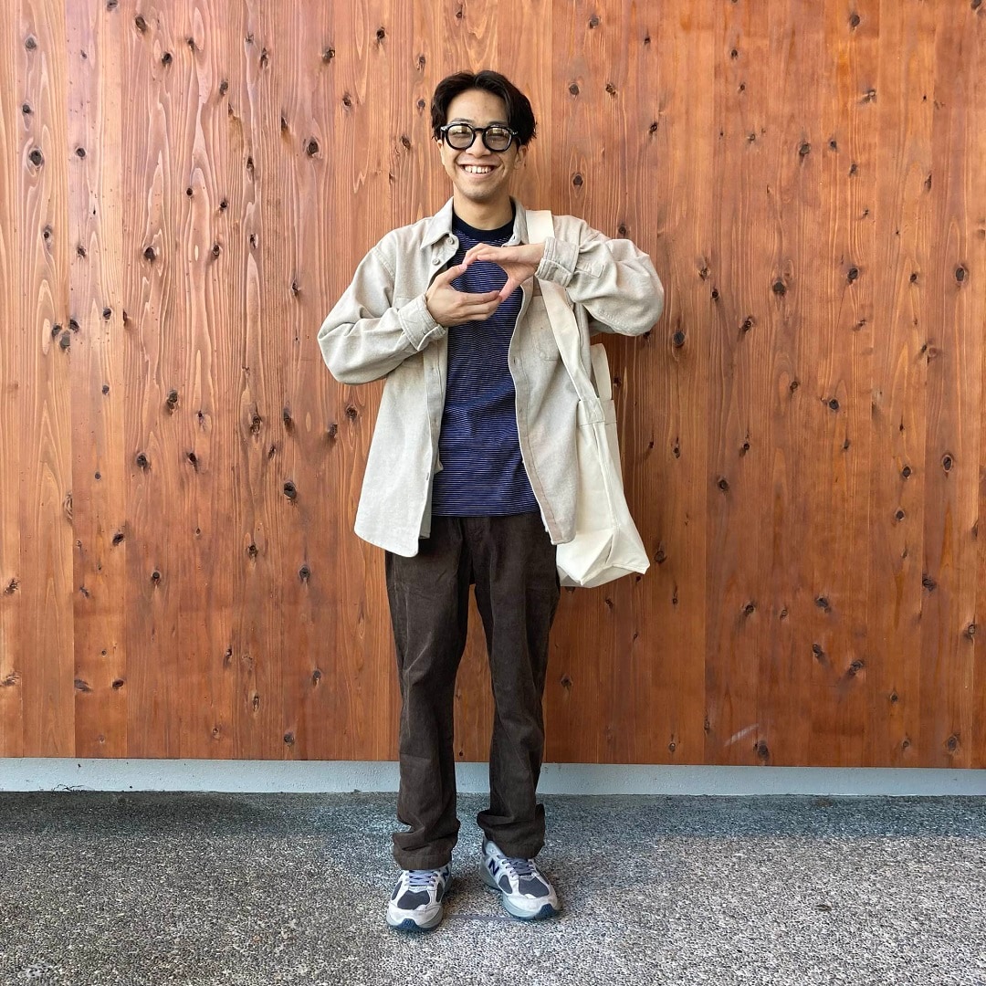 コーデュロイイージーパンツ