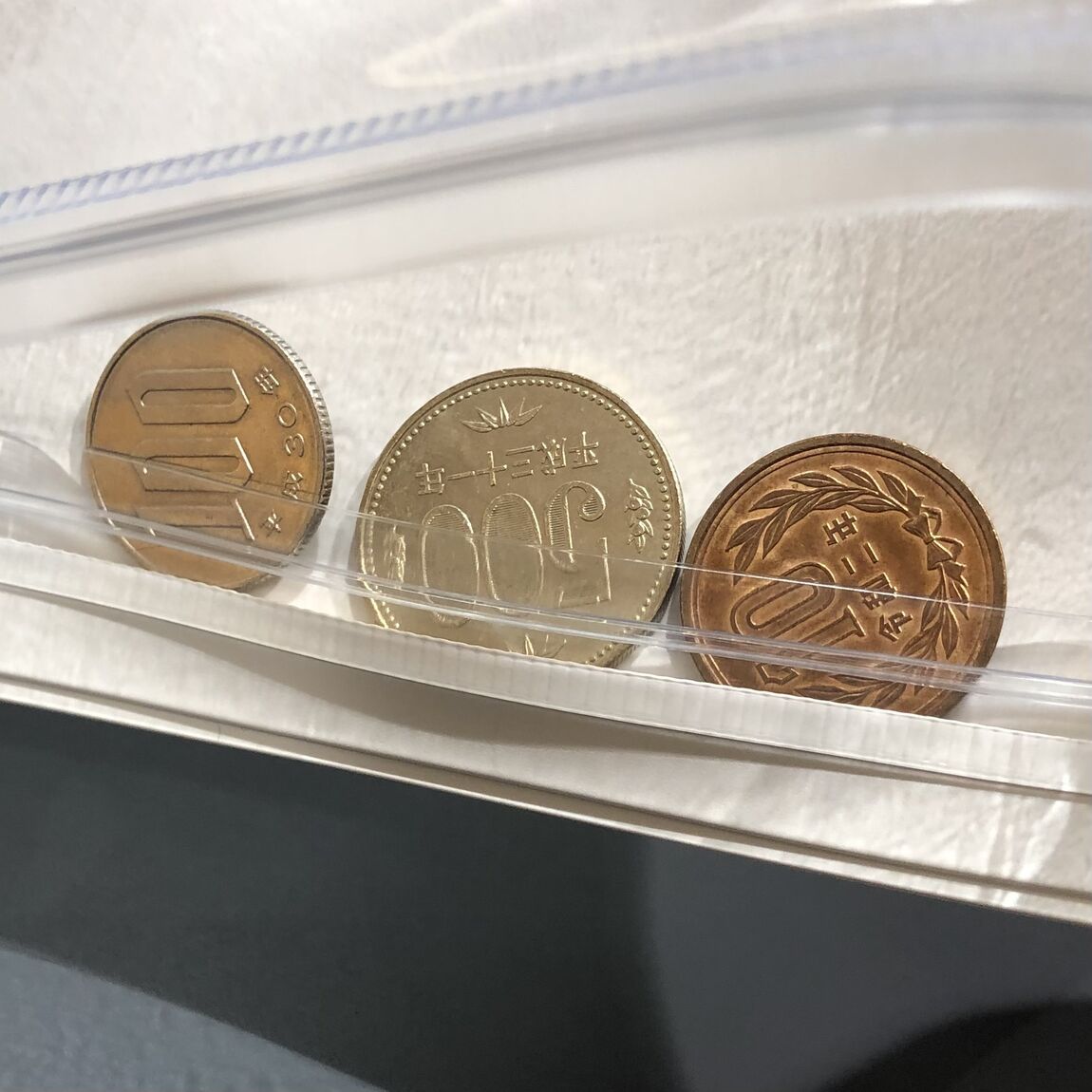 岡山表町商店街】 お金の仕分けにも使えます！「片面クリア