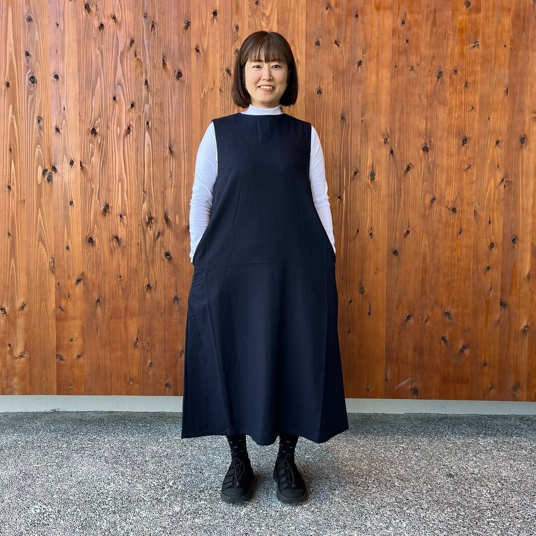 起毛ジャンパースカート