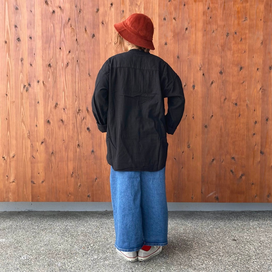 ストレッチデニムAラインスカート