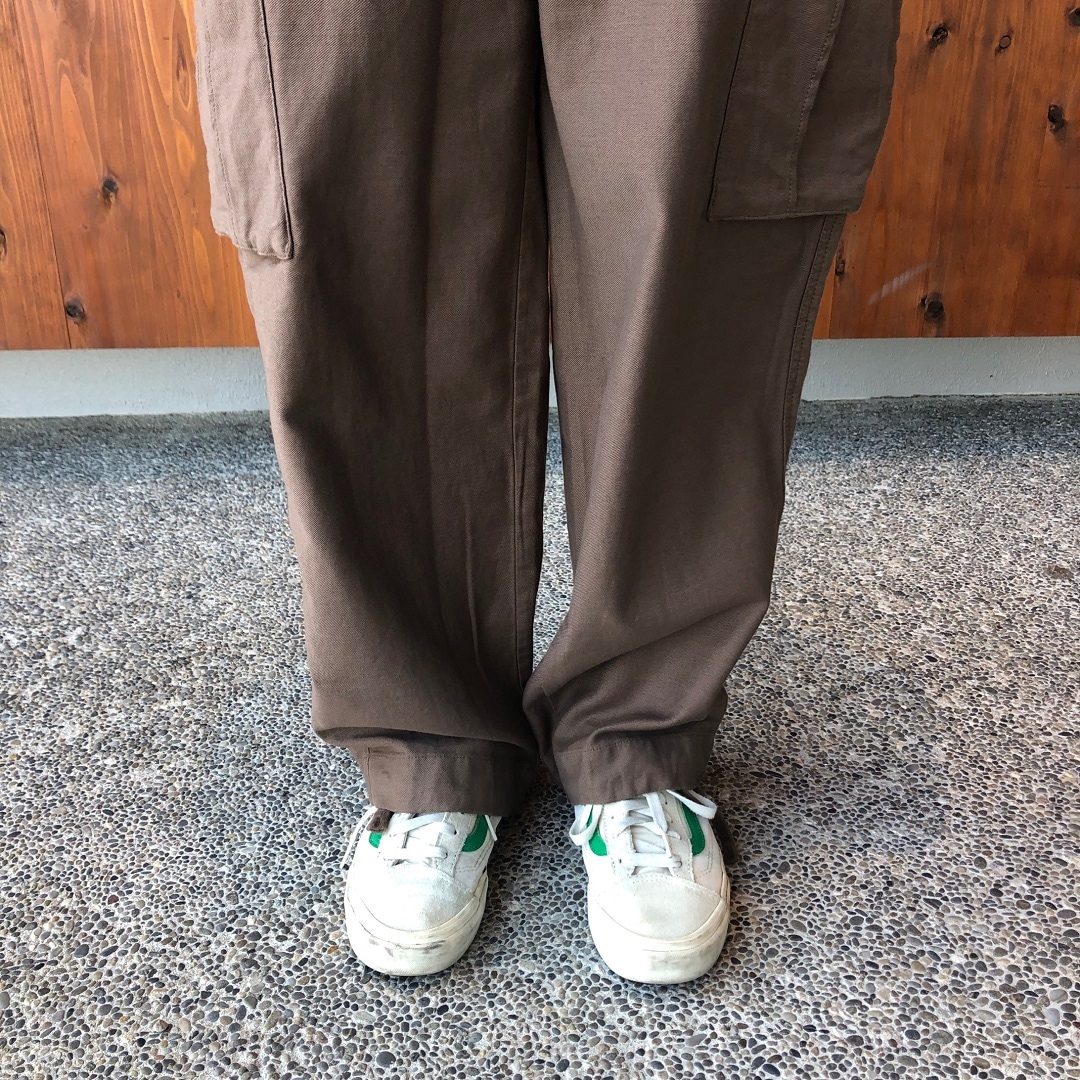 洗いざらしイージーカーゴパンツ