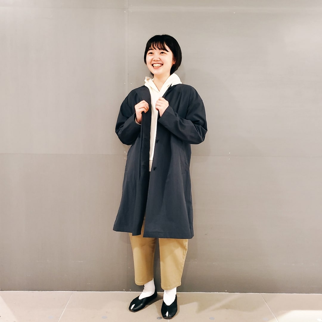【ららぽーとTOKYO-BAY】きまぐれな春の天気に合わせたコートです。