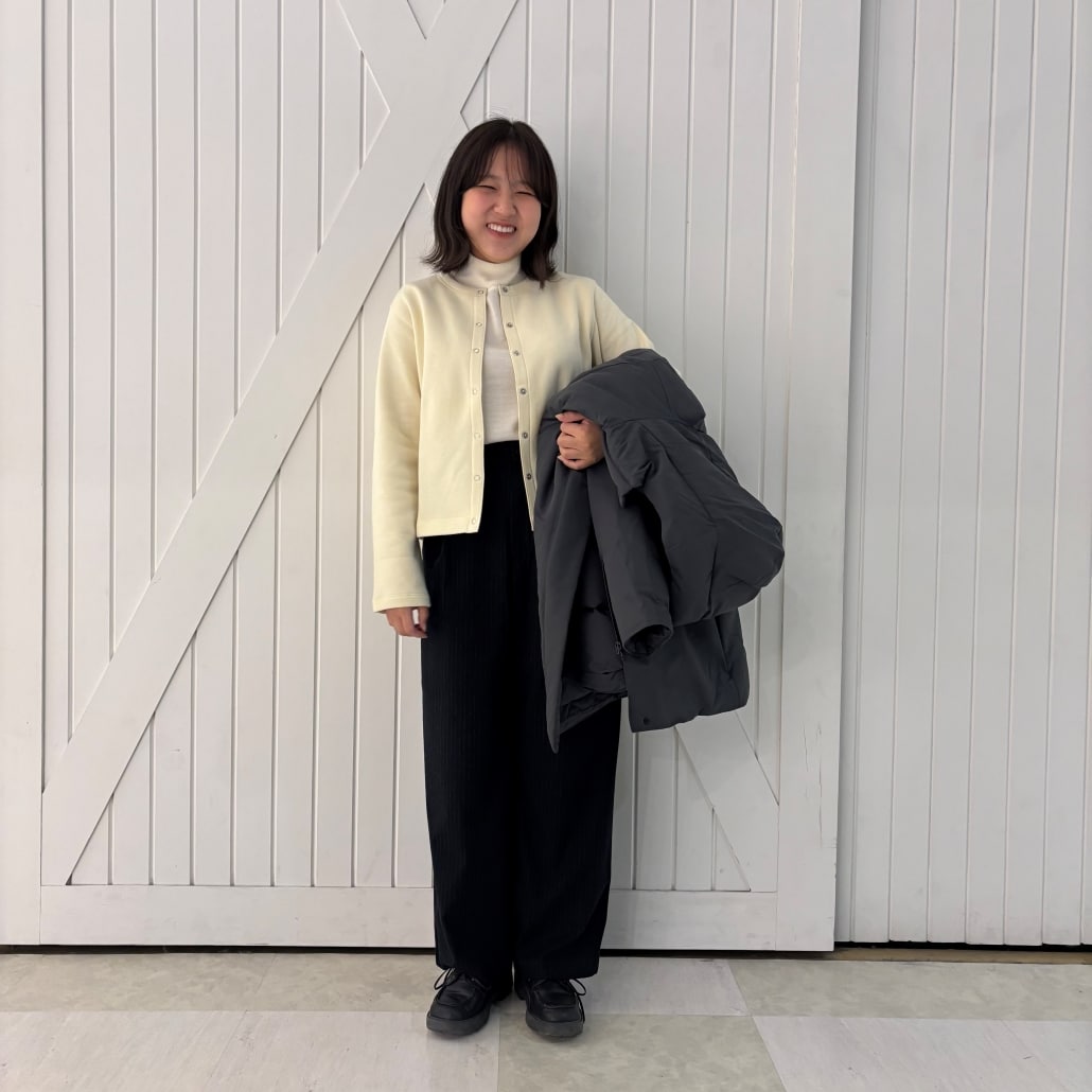 スウェットカーディガン