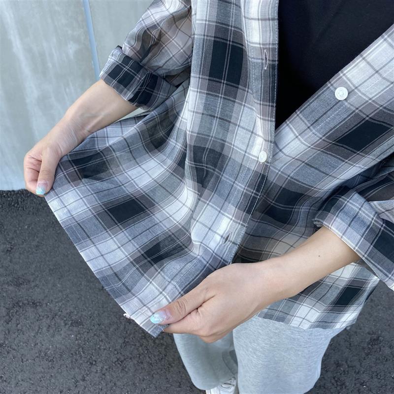 【コープさっぽろぬまのはた】強撚シアー 長袖シャツ：164cm_EQbz89
