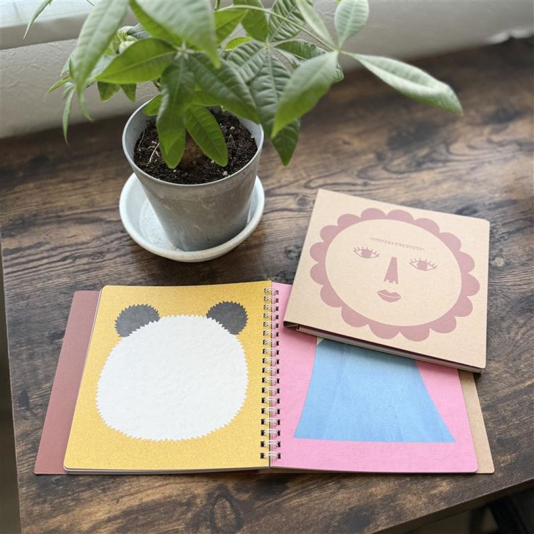 工作絵本かおノートの画像