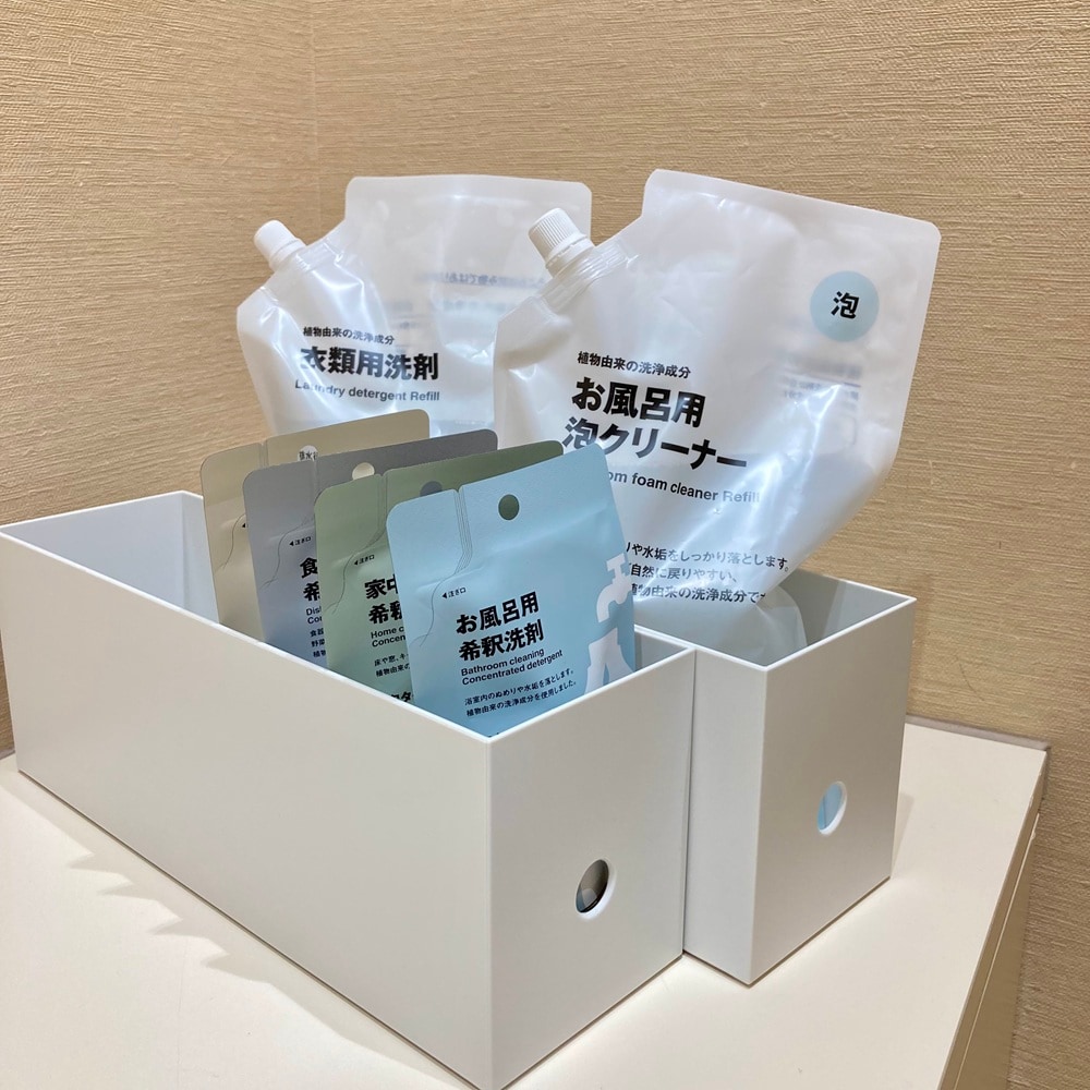 重たい洗剤類の持ち帰りや収納スペースのお悩みを解決！無印良品おすすめの希釈洗剤_9a25Ba